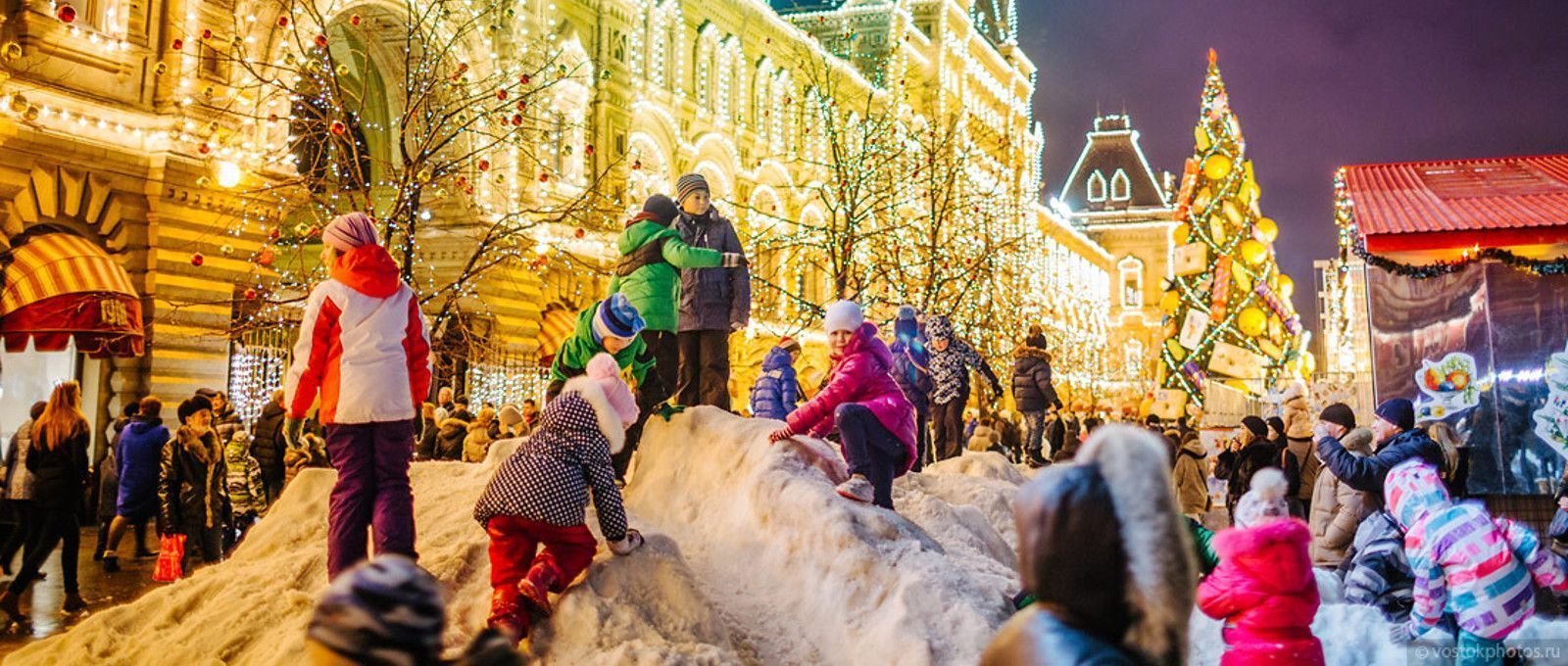 "Neujahr in St. Petersburg und Moskau"