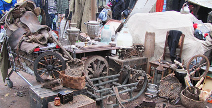 Der Flohmarkt in St. Petersburg