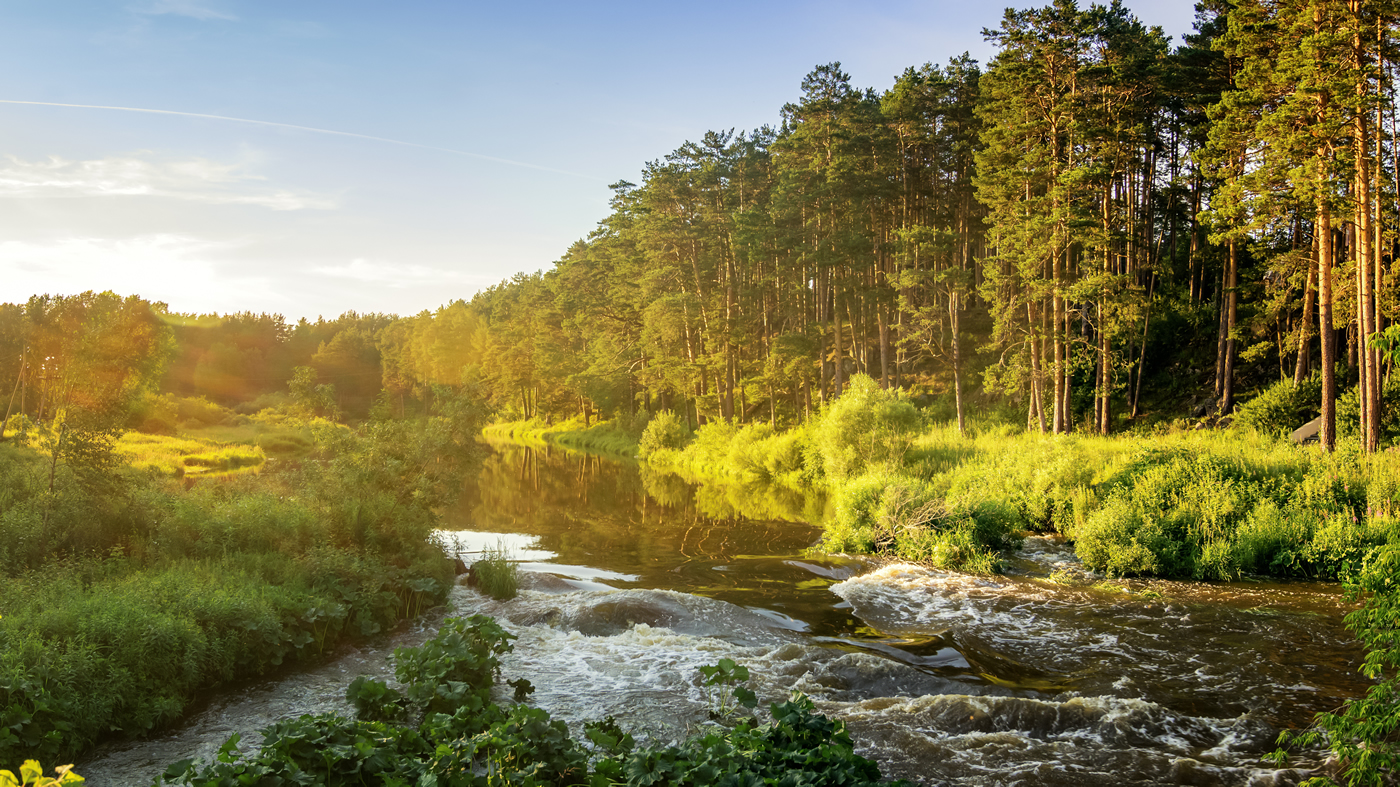 Der Irtysch ist der längste Nebenfluss der Erde