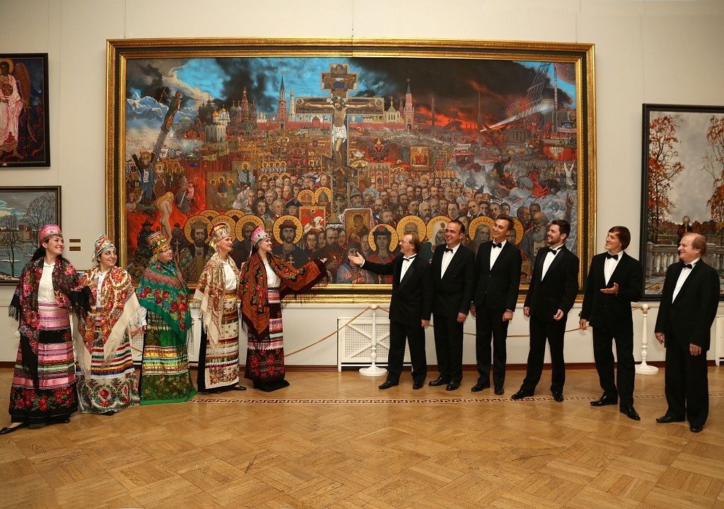 Die Konzerte des Moskauer Solistenensembles „Zlatoust“ in der Ilja Glazunow –Kunstgalerie