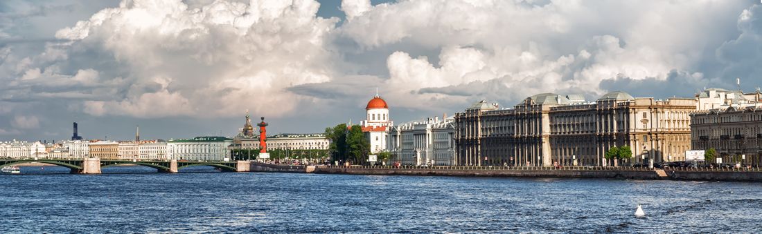 Das Puschkin-Haus in Sankt Petersburg, Russland