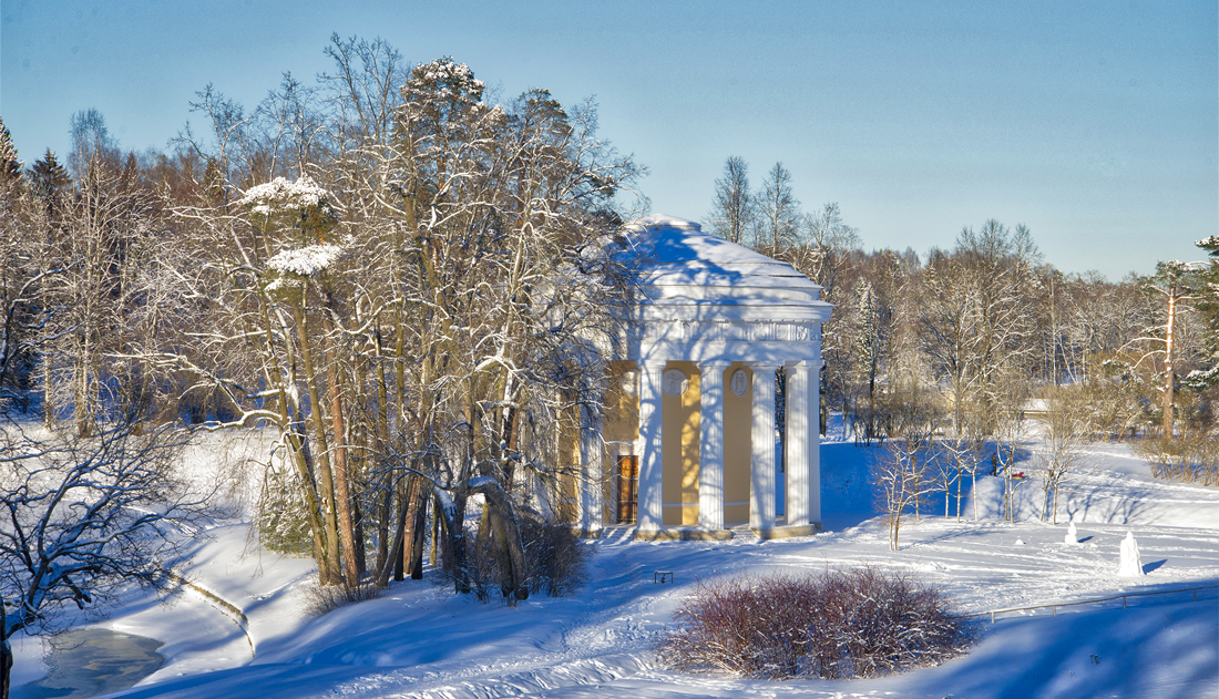 Pawlowsk, Sommerresidenz der russischen Zaren / Palast und Landschaftspark