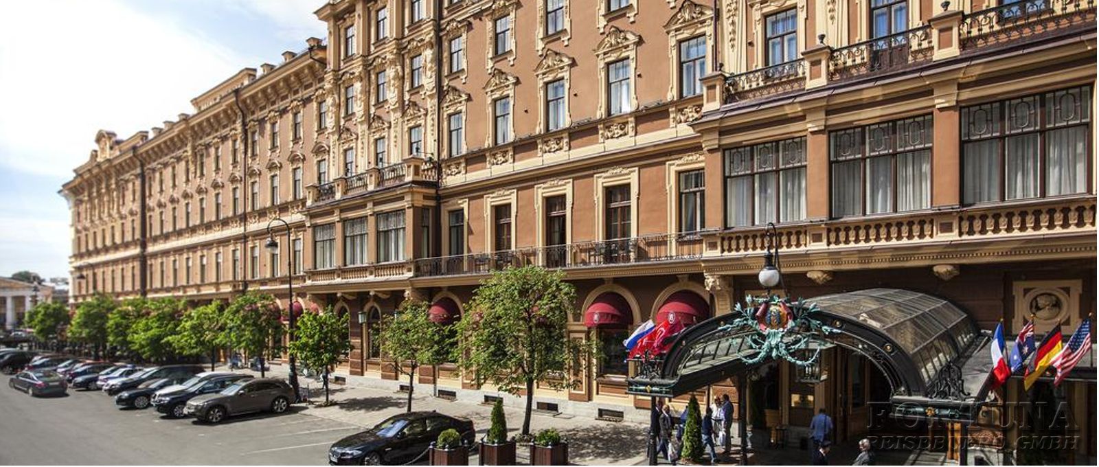 Belmond Grand Hotel Europe, Sankt Petersburg, Russland, Fassade