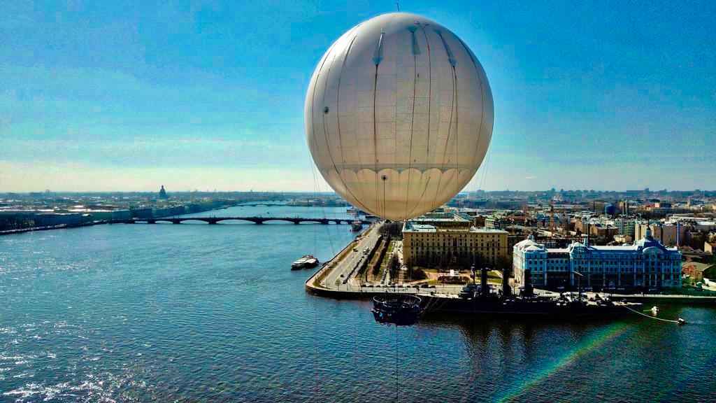 Ballonfahrt „Aerolift“, Sankt Petersburg