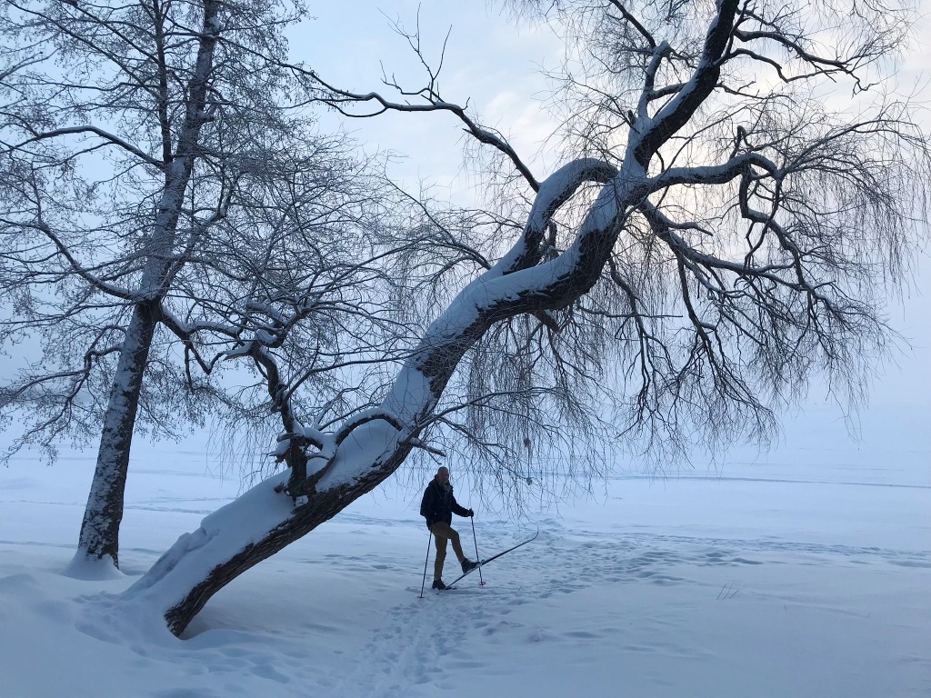 Firmenausflug Januar 2019 Reisebuero FORTUNA GmbH am Ufer des Finnischen Meerbusens